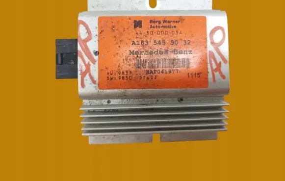 Mercedes-Benz ML W163 Airbag control unit/module 1635455032