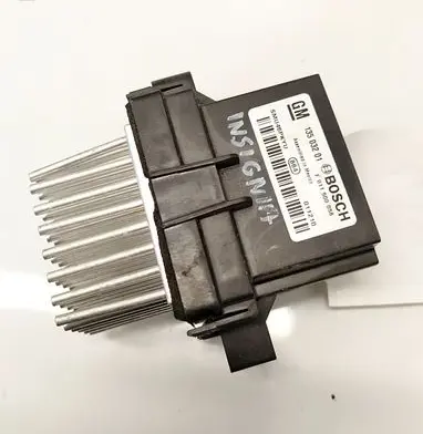 Opel Insignia A Heater blower motor/fan resistor 13503201