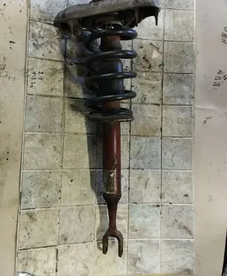Audi A4 S4 B6 8E 8H Front shock absorber with coil spring