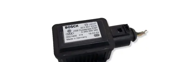 Audi A4 S4 B6 8E 8H ESP acceleration yaw rate sensor 8E0907637A 0021400 0265005245