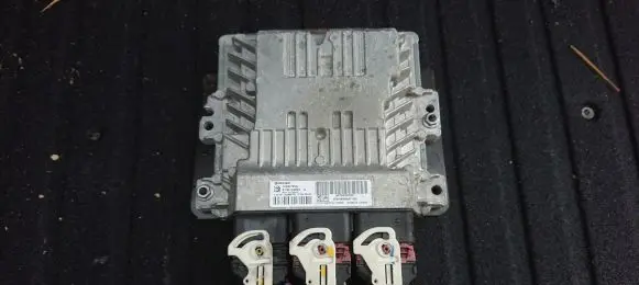 Citroen C4 II Engine control unit/module 9666681180