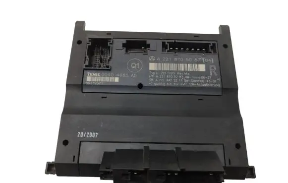 Seat control module