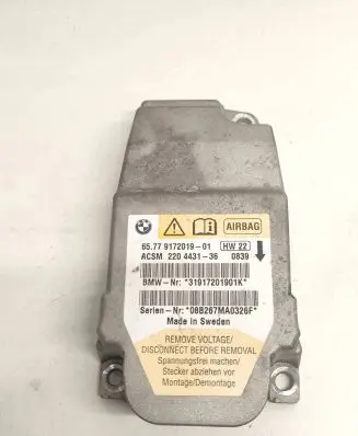 BMW 5 E60 E61 Airbag control unit/module 9172019 31917201901K
