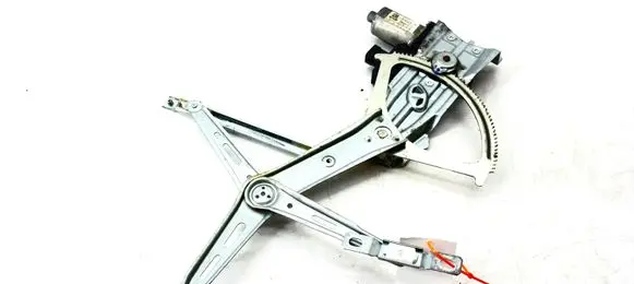 Opel Zafira B Front door window regulator with motor 13132434