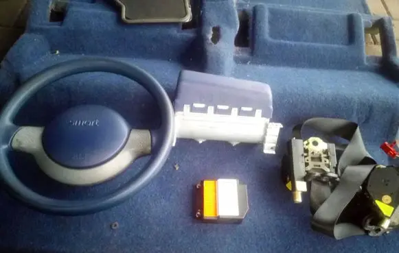 Smart ForTwo I Airbag set with panel 0001211