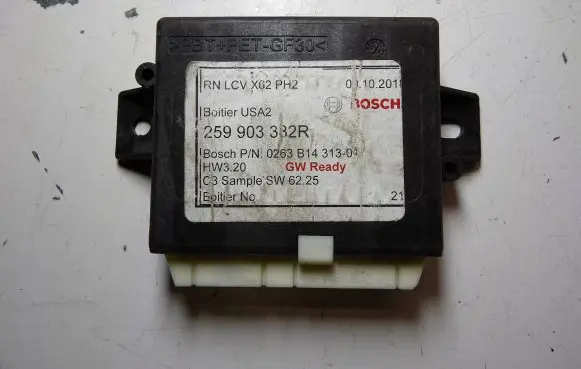 Renault Master III Parking PDC control unit/module 259903382R 0263B1431301