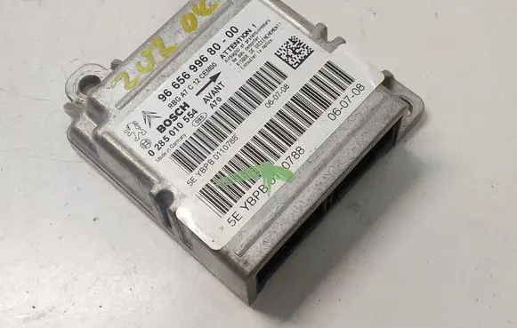 Peugeot 207 Airbag control unit/module 9665699680