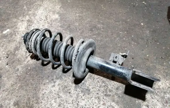 Peugeot 5008 Front shock absorber with coil spring 9807730380