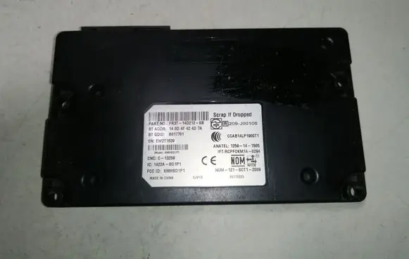 Ford Mustang VI Bluetooth control unit module FR3T14D212SB