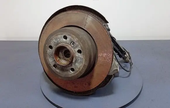 BMW X5 F15 Front wheel hub spindle knuckle