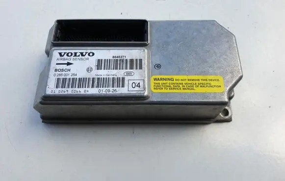 Volvo S60 Airbag control unit/module 8645271 0285001254