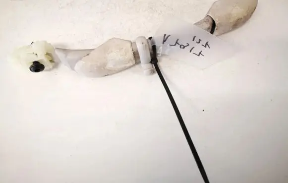 Fiat Ulysse Front interior roof grab handle 9616355277