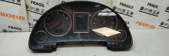 Audi A4 S4 B7 8E 8H Speedometer (instrument cluster) 8E0920950N 0263626048 6145132050