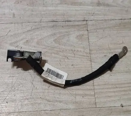 Opel Corsa F Negative earth cable (battery) 9837806180 6PK01054455