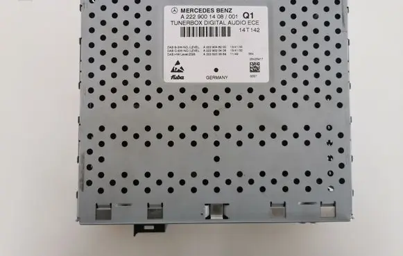 Mercedes-Benz C W205 HiFi Audio sound control unit A2229001408