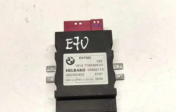 BMW X5 E70 Fuel injection pump control unit/module 7180426 55892110 062350402