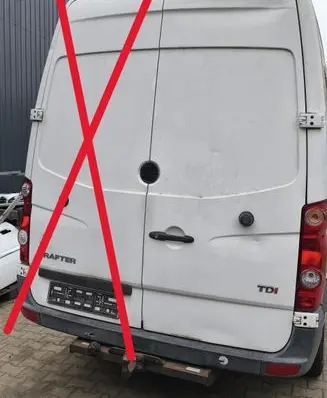 Mercedes-Benz Sprinter W906 Rear door 20260323HCR1101
