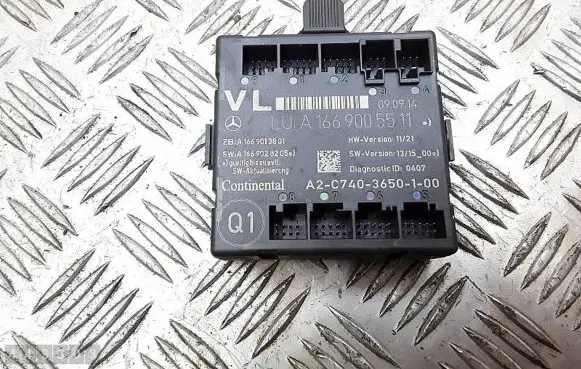 Mercedes-Benz A W176 Door control unit/module A1669005511