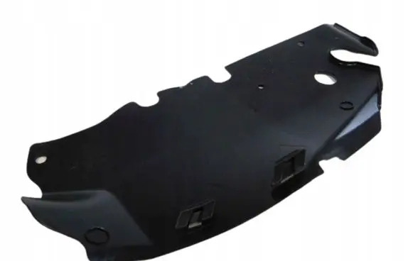 Engine bonnet/hood lock trim molding