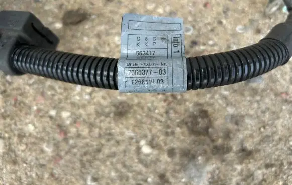 BMW 3 E92 E93 Wires (generator/alternator) 7560377 7560378 61023734