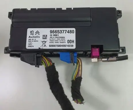 Citroen C5 Bluetooth control unit module 9665377480