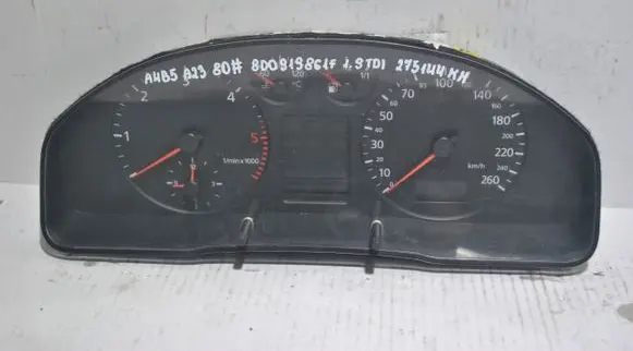 Audi A4 S4 B5 8D Speedometer (instrument cluster) 8D0919861F