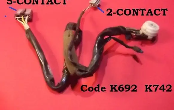 Honda CRX Ignition lock contact K692 K742