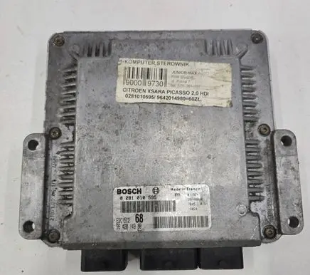 Citroen Xsara Picasso Engine control unit/module 9642014980 0281010595 EDC15C2