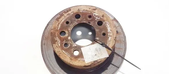 Citroen Jumper Rear brake disc neventiliuojamas