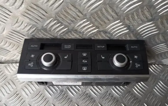 Audi A6 S6 C6 4F Climate control unit 4F2820043Q 4F0910043A 5HB00883361