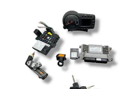 Chevrolet Spark Engine ECU kit and lock set 25182025 5WY1K11A 95481065