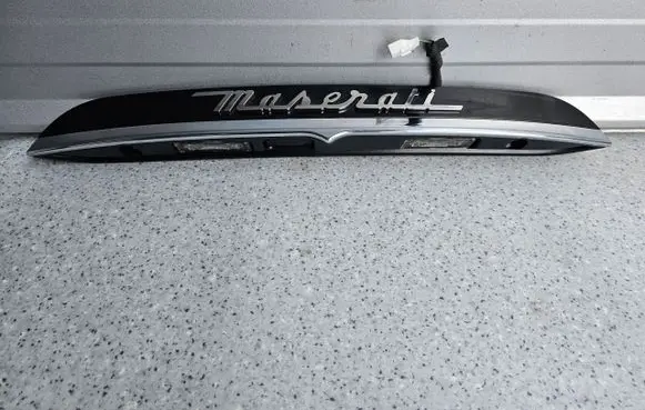 Maserati Ghibli Tailgate trim 
