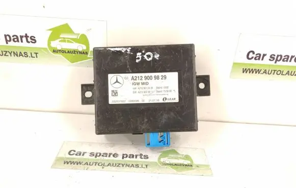 Mercedes-Benz E W212 Gateway control module DALISID1345 2129009829 2129012306