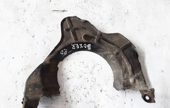 Peugeot Boxer Front brake disc dust cover plate NOCODE