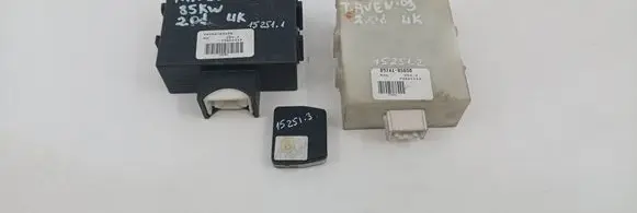 Toyota Avensis T250 Engine ECU kit and lock set 8978005030 73666212 8907105010