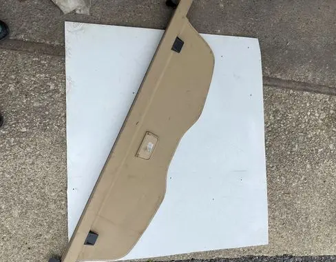 Parcel shelf load cover
