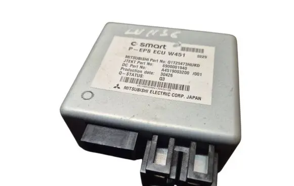 Smart ForTwo II Power steering control unit/module A4519003200 6900001940 Q1T25473HUKD