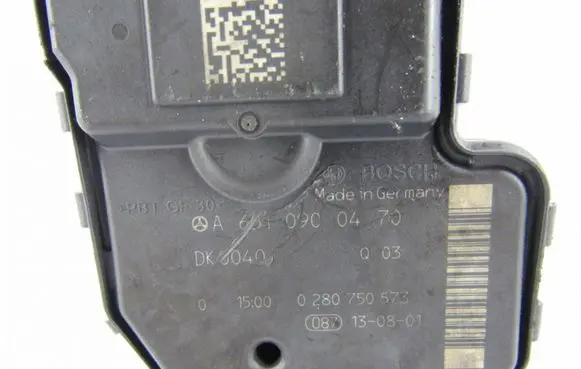 Mercedes-Benz C W204 Electric throttle body valve A6510900470