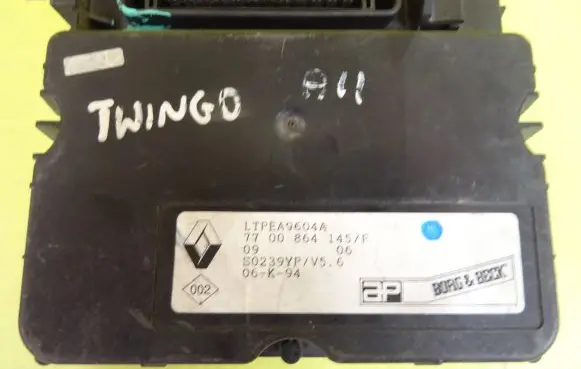 Renault Twingo I Engine control unit/module 7700864145F LTPEA9604A