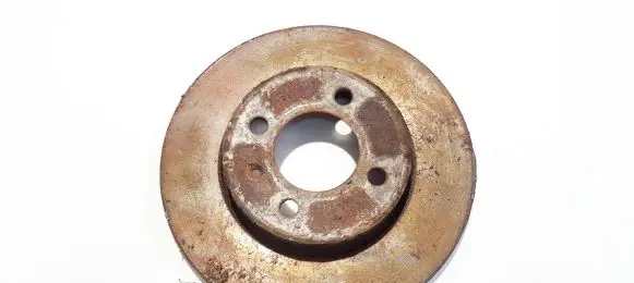 Volkswagen PASSAT B3 Front brake disc neventiliuojamas