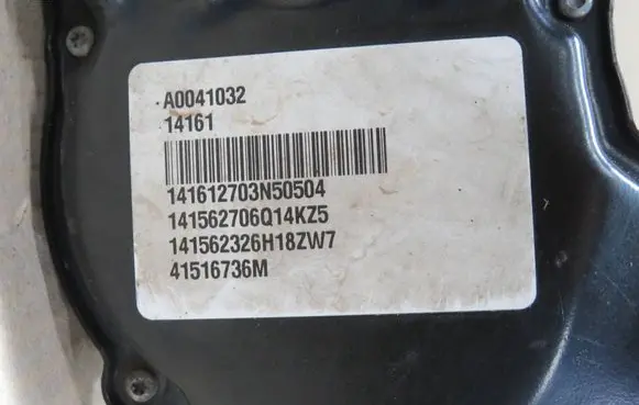 Ford Kuga II Steering rack A0041032 41516736M 141612703N50504