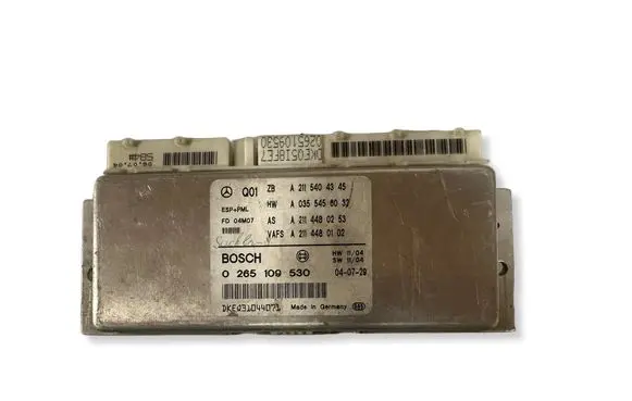 Mercedes-Benz E W211 ESP (stability system) control unit A2115404345 A2114480253 A0355456032