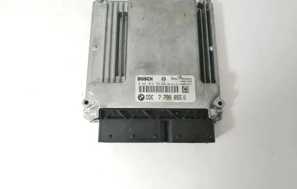 BMW 5 E60 E61 Engine control unit/module 0281012754 7799855 DDE779985502
