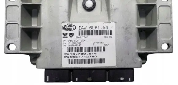 Peugeot 407 Engine control unit/module 9657712780