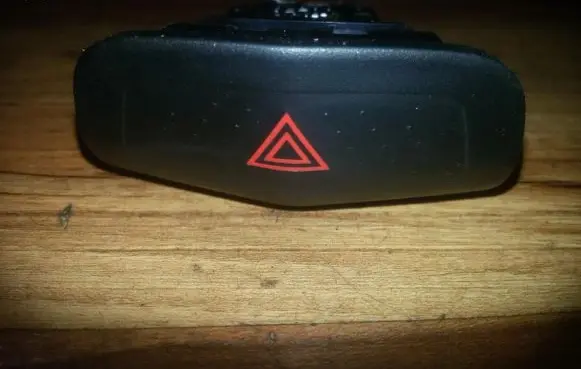 Nissan Primera Hazard light switch 06016