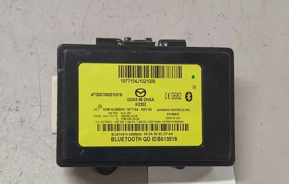 Mazda 6 Bluetooth control unit module B013518 1977154J1021009