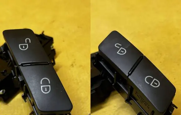 Mercedes-Benz GL X166 Central locking switch button A2049058502 A2049058402
