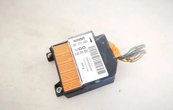 Smart ForTwo I Airbag control unit/module 0001211v007 993791001