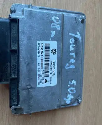 Volkswagen Touareg I Transfer box differential control unit H18S0119 0AD927755BE 5WK22063
