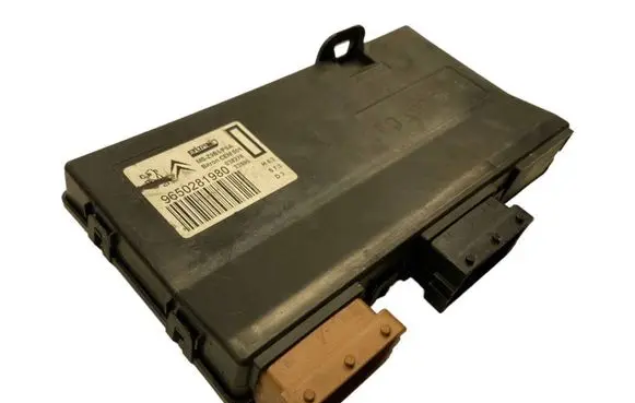 Peugeot 407 Seat control module 9650281980 MSZ9B5PSA